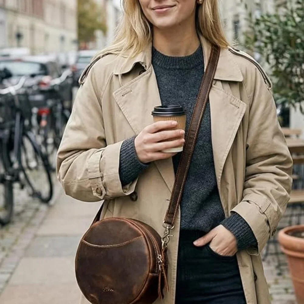 Leather Crossbody Bag